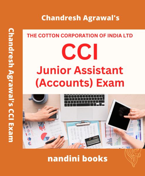CCI-THE COTTON CORPORATION OF INDIA LTD Junior Assistant (Accounts) Exam-Set Of 2 Volumes