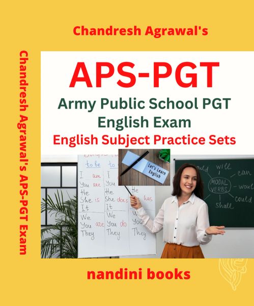 APS-PGT (English) Exam-Army Public School PGT (English) Exam-English Subject Only