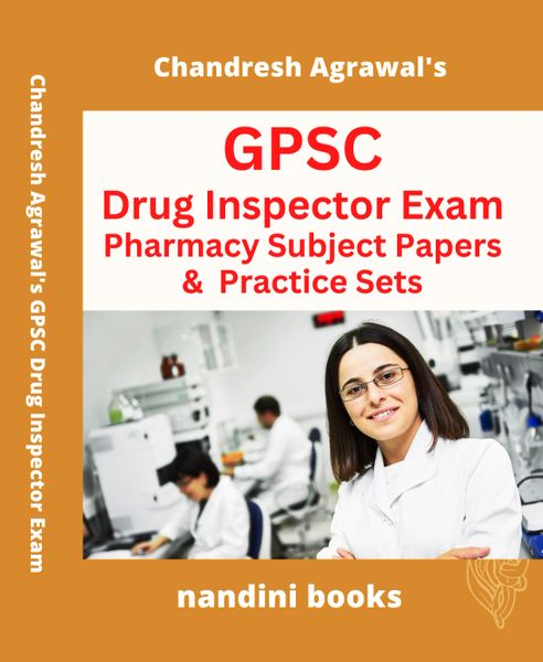 GPSC Exam PDF-Gujarat Drug Inspector Exam PDF eBook-Pharmacy Subject Papers & Practice Sets