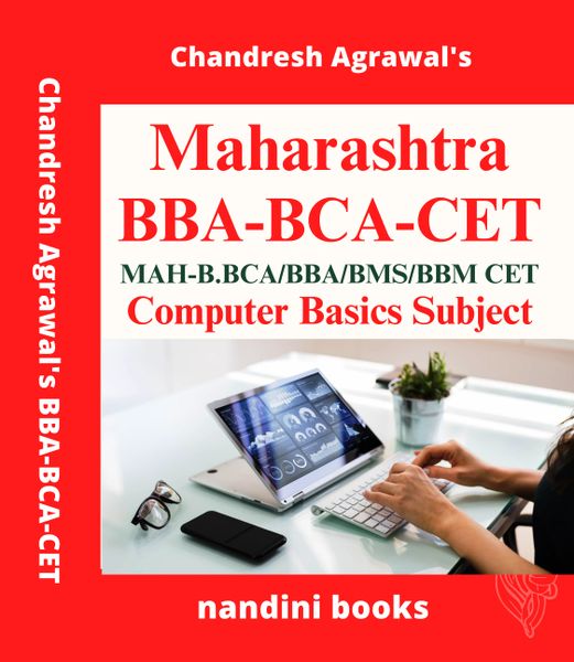 Maharashtra BBA-BCA CET Printed Set Of Books By Chandresh Agrawal's Institute