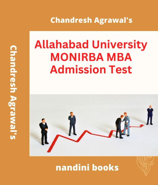 Allahabad University MONIRBA MBA Admission Test Max Success Book By Chandresh Agrawal
