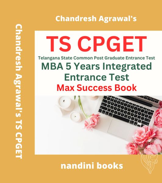 TS CPGET Telangana-MBA 5 Years Integrated Entrance Test Max Success Book