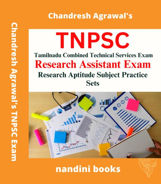 TNPSC Exam-Tamilnadu Combined Technical Services Exam-Research Assistant Exam-Research Aptitude Subject Practice Sets