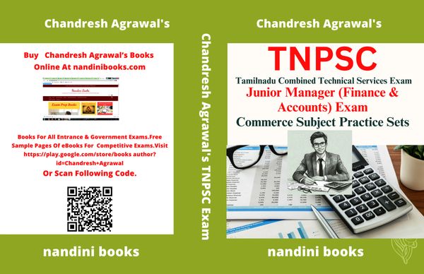 TNPSC Exam-Tamilnadu Combined Technical Services Exam-Junior Manager (Finance & Accounts) Exam-Commerce Subject Practice Sets