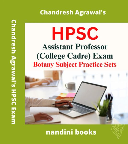 HPSC Haryana Assistant Professor (Botany) Exam-Botany Subject Practice Sets