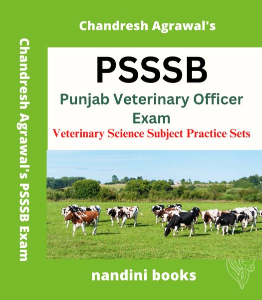 PSSSB-Punjab Veterinary Inspector Exam Max Success Book By Chandresh Agrawal