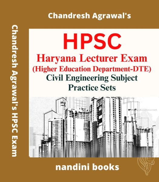 HPSC Haryana Lecturer (Technical) Exam-Civil Engineering Subject Practice Sets