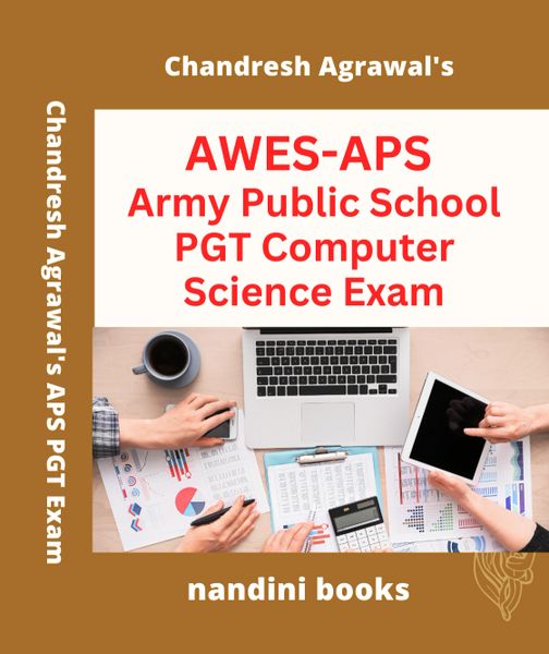 APS PGT (CS) Exam PDF - Army Public School PGT Exam-Computer Science Subject Only eBook