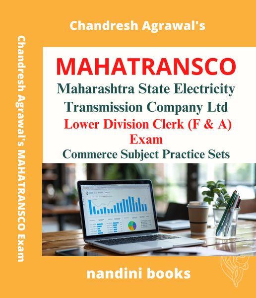 MAHATRANSCO Exam PDF-Maharashtra State Electricity Transmission Company Ltd Lower Division Clerk (F & A) Exam- Commerce Subject Practice Sets eBook