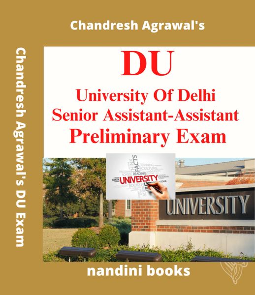 DU Exam Book-Delhi University Senior Assistant-Assistant Preliminary Exam Book