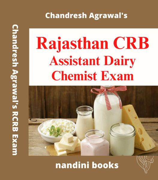 RCRB Assistant Dairy Chemist Exam PDF-Rajasthan Cooperative Recruitment Board Exam eBook PDF