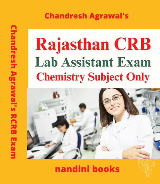 RCRB Lab Assistant Exam-Chemistry Subject Only PDF-Rajasthan Cooperative Recruitment Board Exam eBook PDF