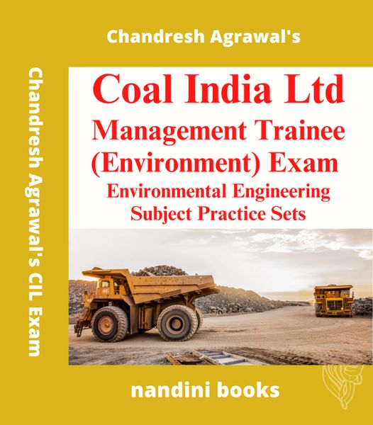 Coal India Management Trainee-Environment Exam PDF-Environmental Engineering Subject Practice Sets eBook PDF