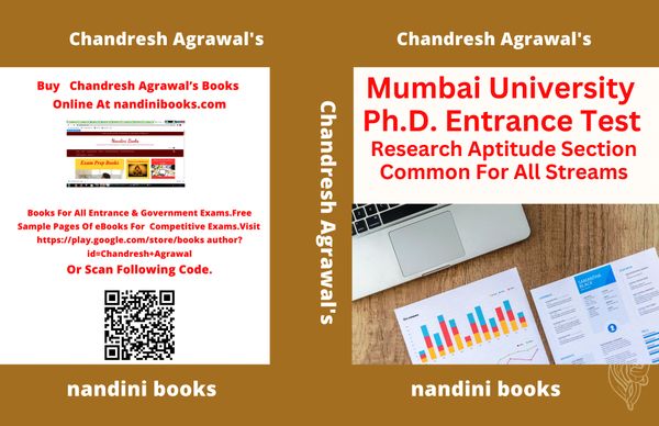 Mumbai University Ph.D. Entrance Test PDF-Research Aptitude PDF