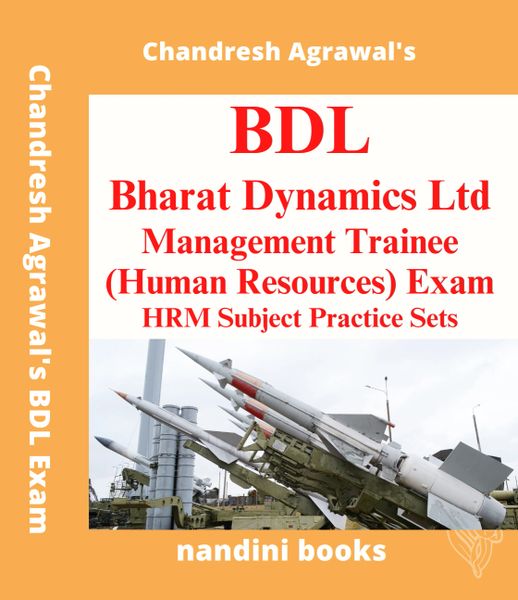 BDL-Bharat Dynamics Ltd Management Trainee Exam PDF-HRM Subject Only PDF eBook