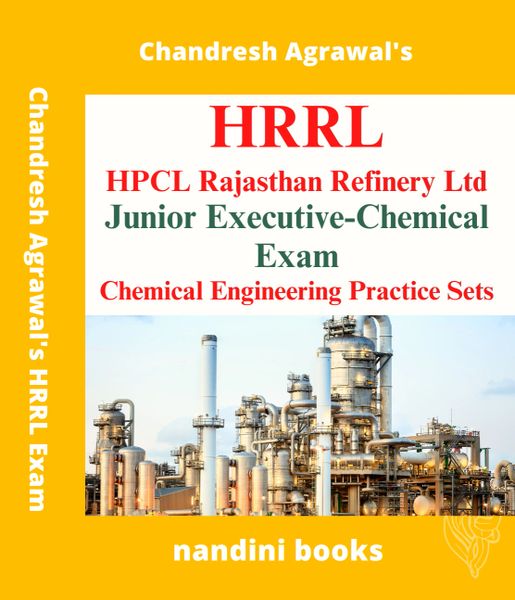 HRRL Junior Executive – Chemical Exam PDF-Chemical Engineering Subject Practice Sets eBook