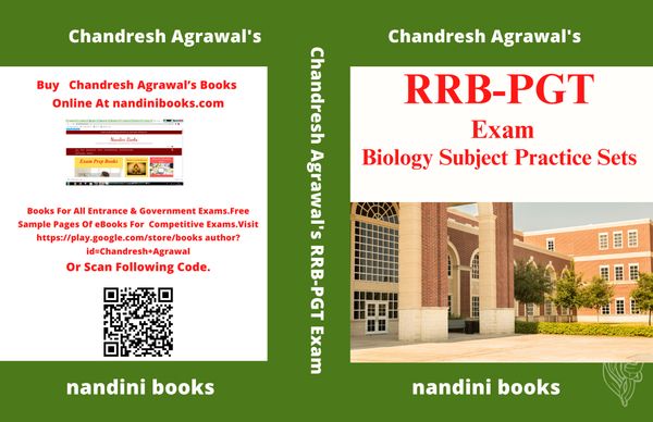 RRB-PGT Exam PDF-Biology Subject Only eBook PDF