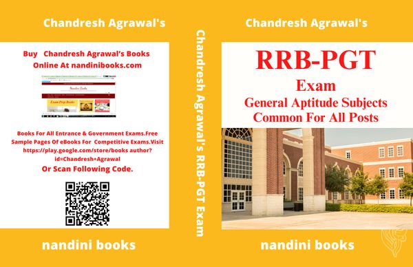 RRB-PGT Exam PDF-General Aptitude Section Only eBook PDF