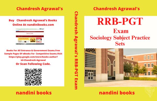 RRB-PGT Exam PDF-Sociology Subject Only eBook PDF