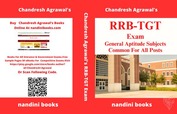 RRB-TGT Exam PDF-General Aptitude Subject Only eBook PDF