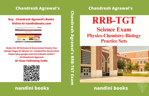 RRB-TGT Science Exam PDF-Physics-Chemistry-Biology Subjects Only eBook PDF