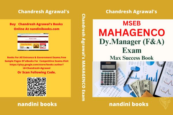 MAHAGENCO -Dy.Manager (F&A) Exam PDF-Commerce Subject Only eBook PDF