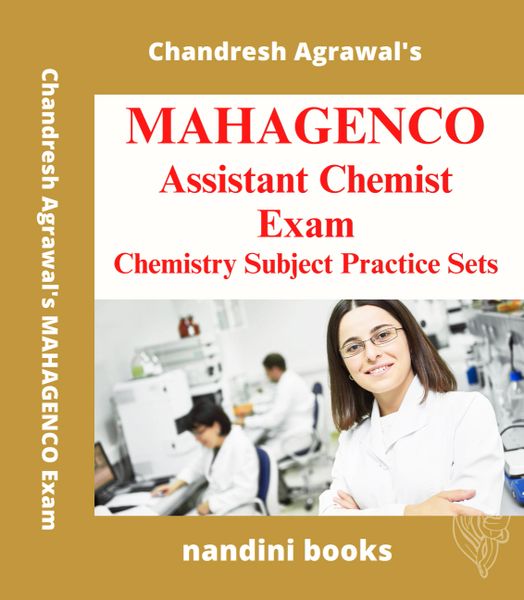 MAHAGENCO Assistant Chemist Exam PDF-Chemistry Subject Only eBook PDF