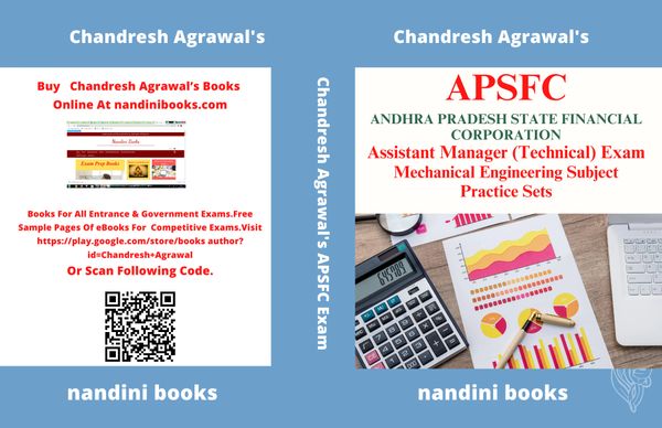 APSFC Assistant Manager-Technical Exam PDF-Andhra Pradesh State Finance Corporation Exam-Mechanical Engineering Subject Practice Sets Only PDF