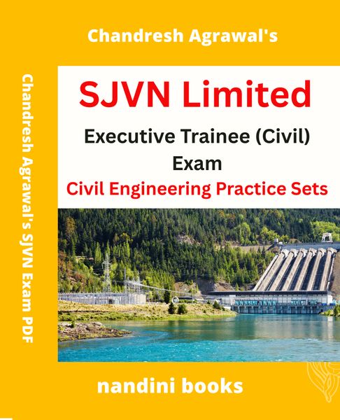 SJVN Exam PDF-Executive Trainee (Civil) Exam-Civil Engineering Subject eBook PDF