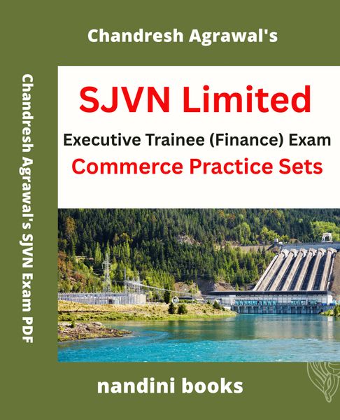 SJVN Executive Trainee Exam PDF-Executive Trainee (Finance) Exam-Commerce Subject Practice Sets eBook PDF