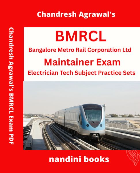 BMRCL Maintainer Exam PDF-Electrician Tech Subject Practice Sets Only eBook PDF