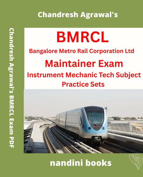 BMRCL Maintainer Exam PDF- Instrument Mechanic Tech Subject Practice Sets Only eBook PDF