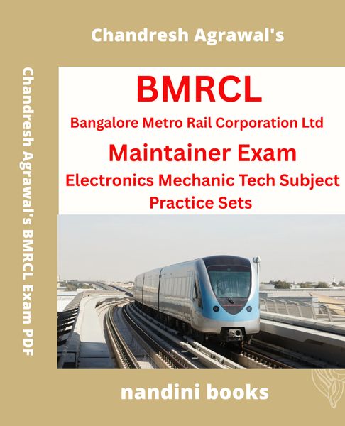 BMRCL Maintainer Exam PDF- Electronics Mechanic Tech Subject Practice Sets Only eBook PDF