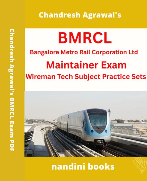 BMRCL Maintainer Exam PDF- Wireman Tech Subject Practice Sets Only eBook PDF