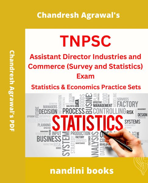 TNPSC Exam PDF-Assistant Director Industries & Commerce Exam-Statistics & Economics Practice Sets PDF eBook