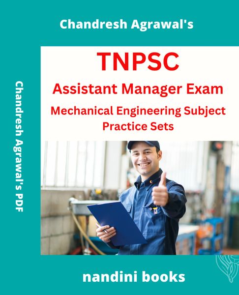 TNPSC Assistant Manager Exam PDF- Mechanical Engineering Subject Practice Sets PDF eBook
