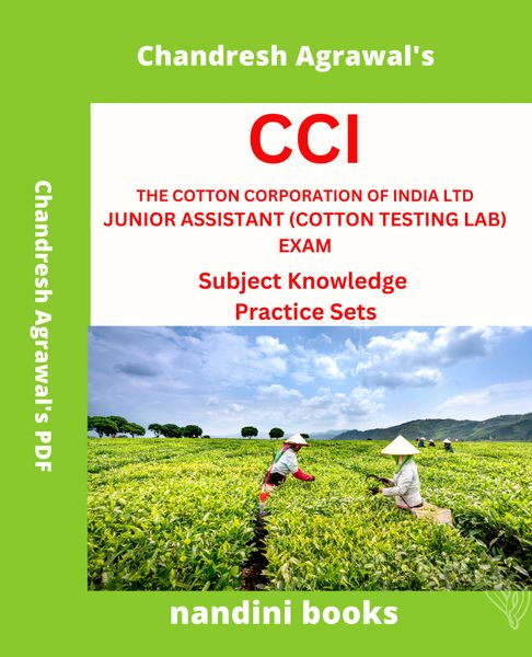 CCI Exam PDF-Junior Assistant (Cotton Testing Lab) Exam-Subject Practice Sets PDF eBook