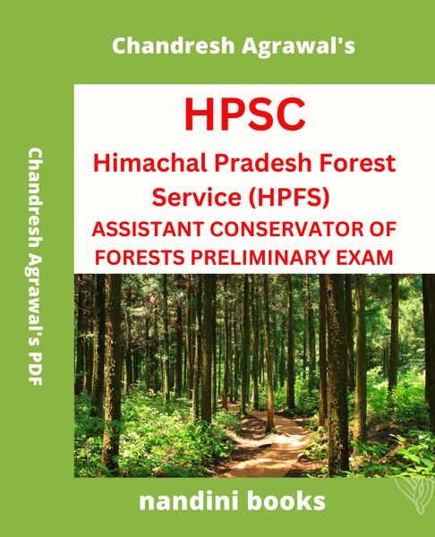 HPSC ACF Exam PDF-Himachal Pradesh Assistant Conservator Of Forests Preliminary Exam PDF