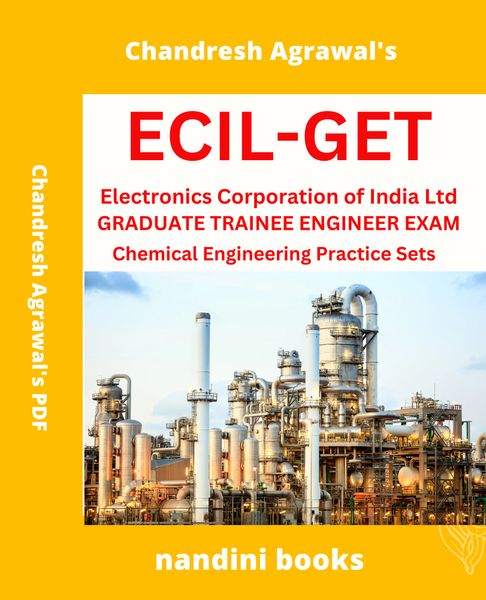 ECIL GET Exam PDF-Chemical Engineering Subject Practice Sets PDF-eBook