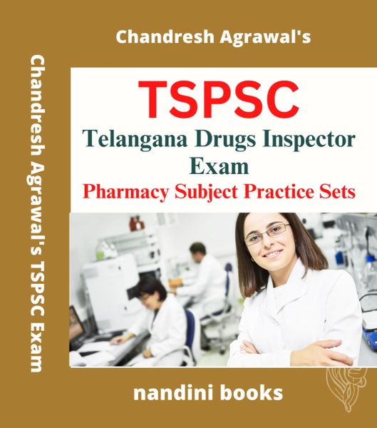 TSPSC Exam PDF-Drugs Inspector Officer Exam-Pharmacy Subject Practice Sets PDF-eBook