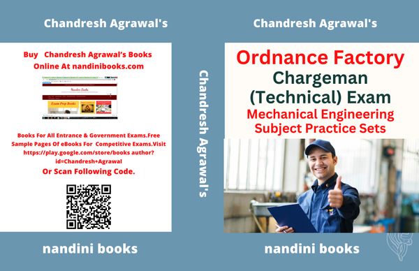 Ordnance Factory Chargeman (Technical) Exam PDF-Mechanical Engineering Subject Practice Sets PDF-eBook