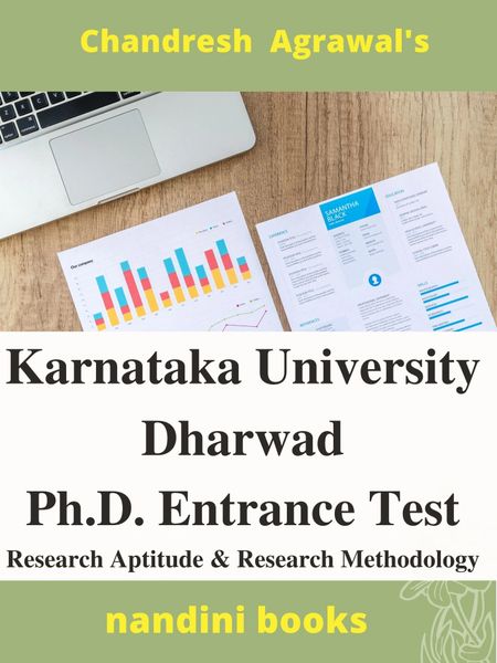 Karnataka University Dharwad Ph.D. Entrance Test PDF-Research Aptitude Subject Only PDF