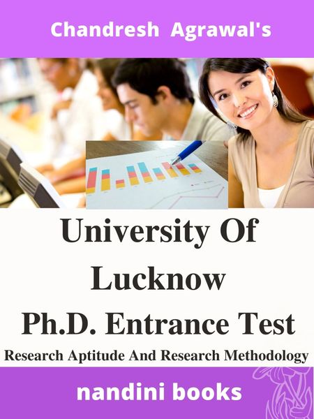 University Of Lucknow Ph.D. Entrance Test PDF-Research Aptitude Subject Only PDF