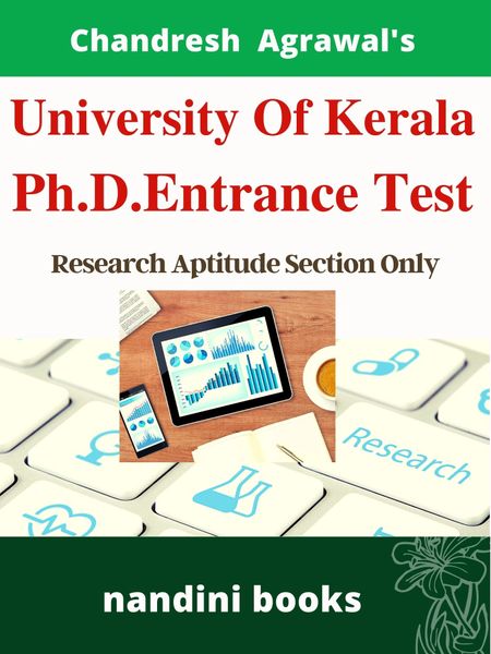 University Of Kerala Ph.D. Entrance Test PDF-Research Aptitude Subject Only PDF