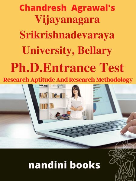 Vijayanagara Srikrishnadevaraya University-Bellary Ph.D. Entrance Test PDF-Research Aptitude Subject Only PDF