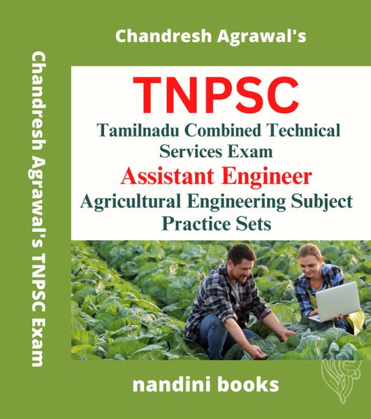 TNPSC Exam PDF-Tamilnadu Combined Technical Services Exam -Assistant Engineer-Agricultural Engineering Subject PDF Only