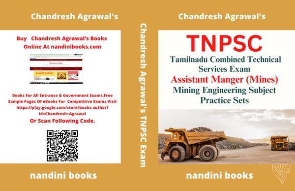 TNPSC Exam PDF-Tamilnadu Combined Technical Services Exam -Assistant Manager (Mines|)-Mining Engineering Subject PDF Only
