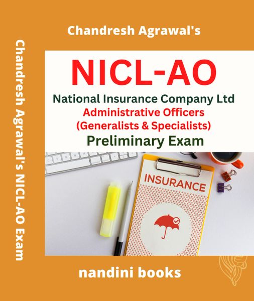 NICL AO Exam Book-National Insurance Company Ltd Administrative Officer Preliminary Exam Book