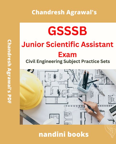 GSSSB Junior Scientific Assistant Exam PDF-Civil Engineering Subject Practice Sets PDF Only