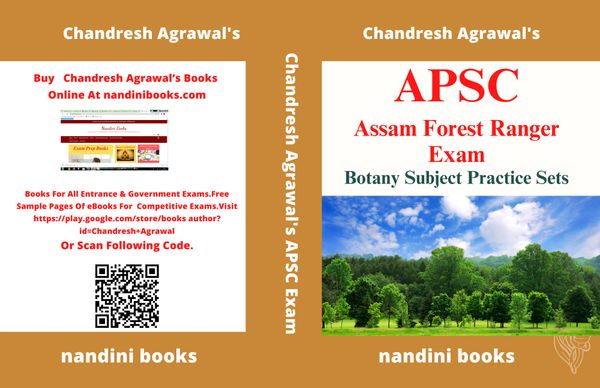 APSC FRO Exam Book-Assam Forest Ranger Officer Exam Book-Botany Subject Practice Sets